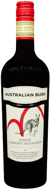 Вино Australian Bush Shiraz-Cabernet-Sauvignon сухе червоне 0.75 13,5%